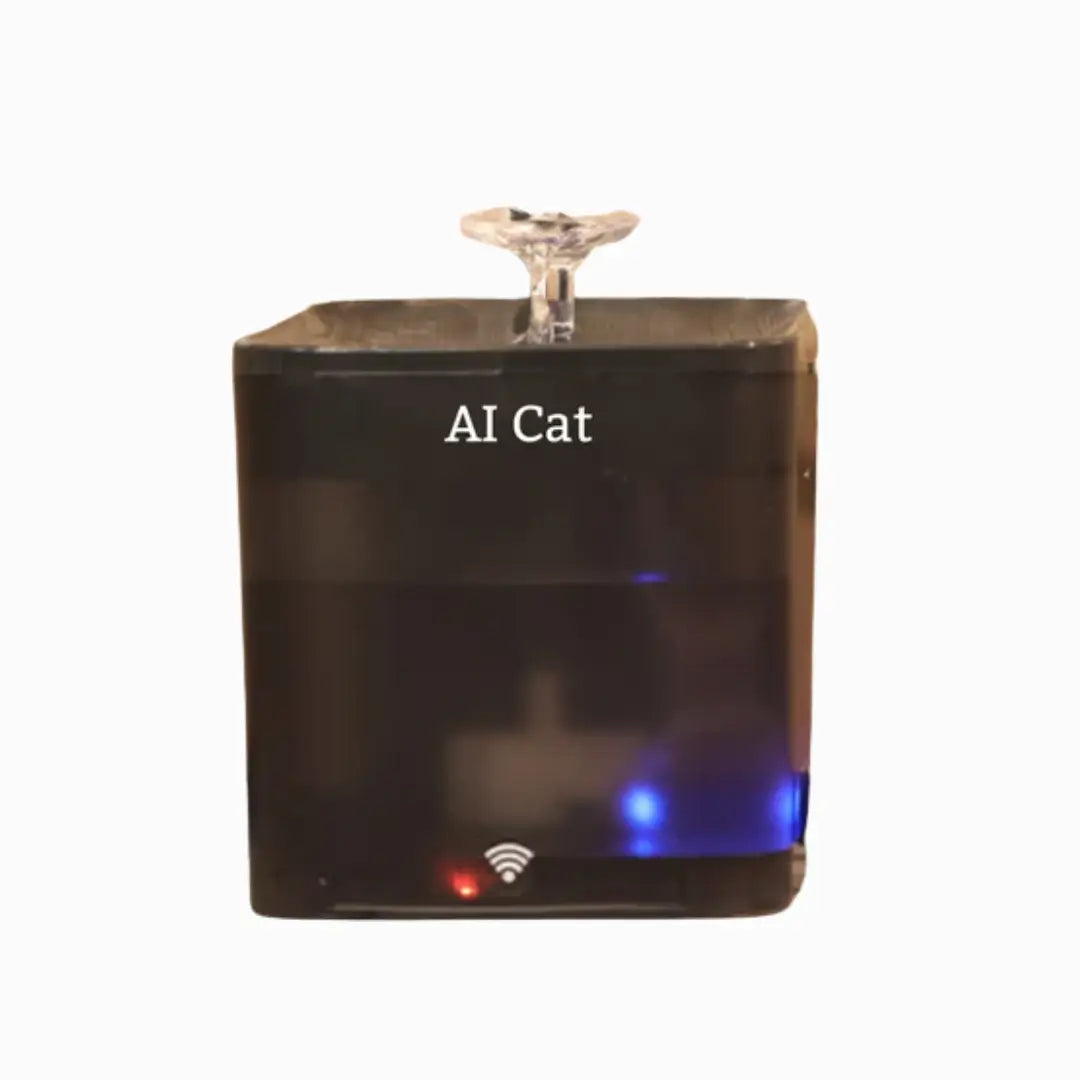 AI Cat Beta Akıllı Kedi ve Köpek Su Pınarı 2,2 Litre Smart WiFi – Siyah