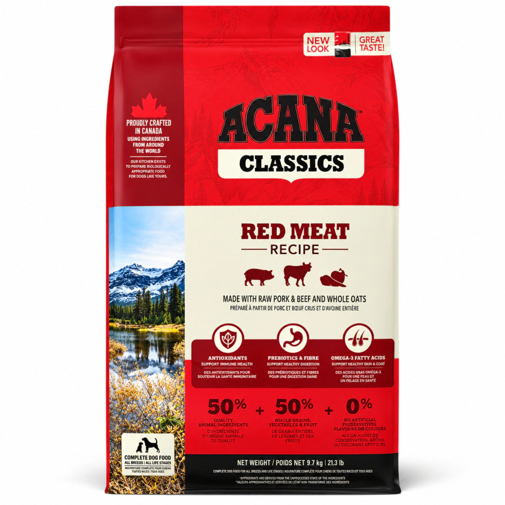 Acana Classics Red Meat Kuzu ve Sığır Etli Az Tahıllı Köpek Maması