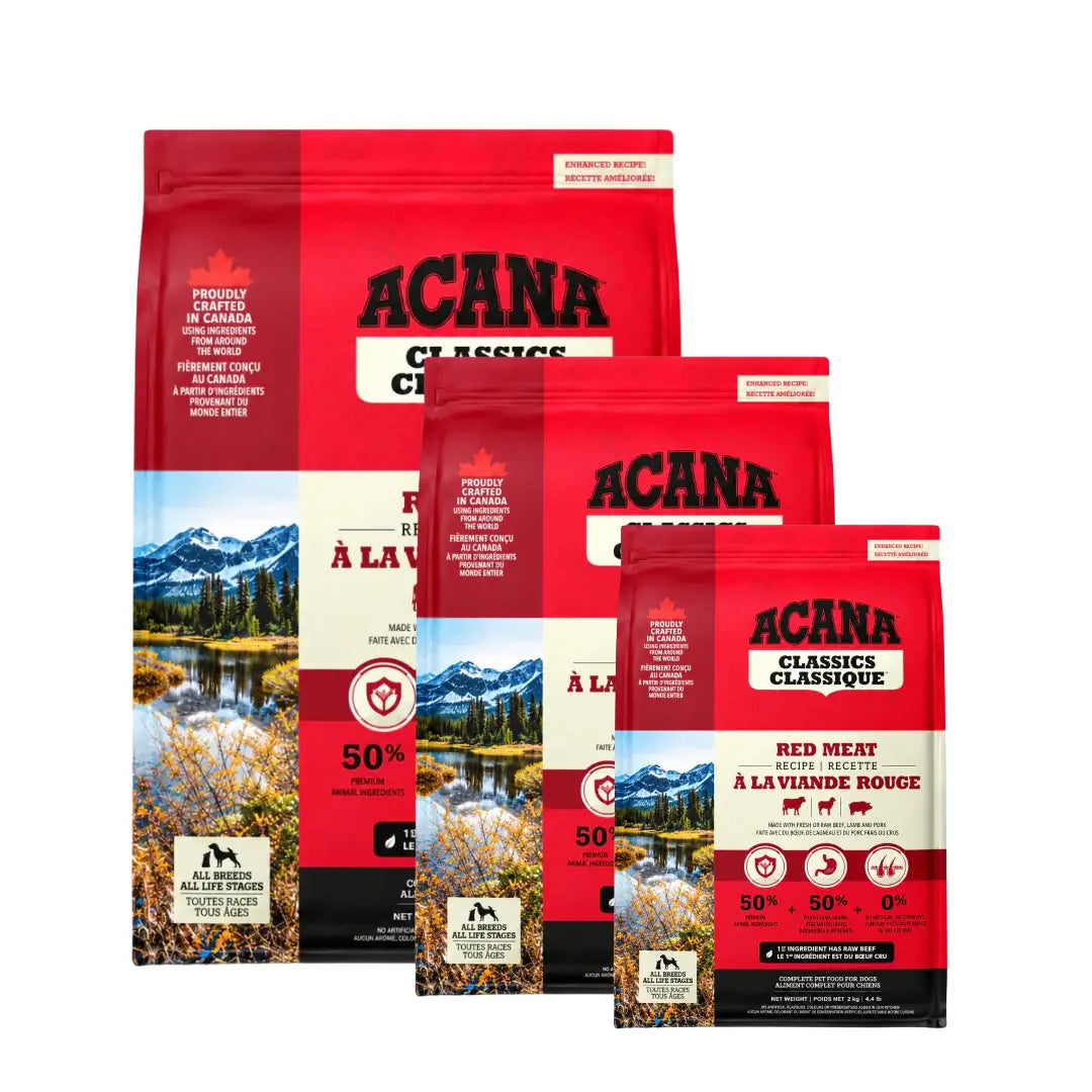 Acana Classics Red Meat Kuzu ve Sığır Etli Az Tahıllı Köpek Maması