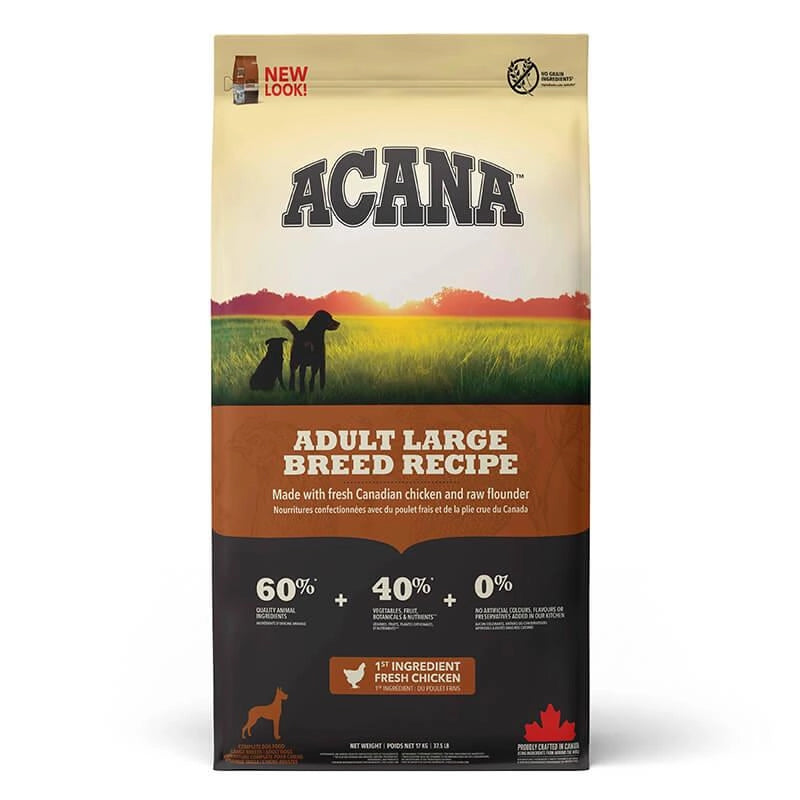 Acana Heritage Large Breed Tahılsız Büyük Irk Yetişkin Köpek Maması