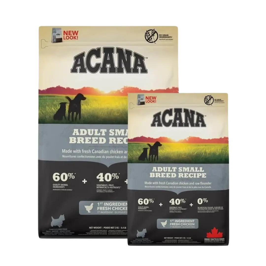 Acana Heritage Small Breed Tahılsız Küçük Irk Yetişkin Köpek Maması