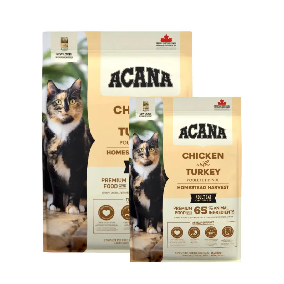 Acana Homestead Harvest Tavuk ve Hindili Yetişkin Kedi Maması