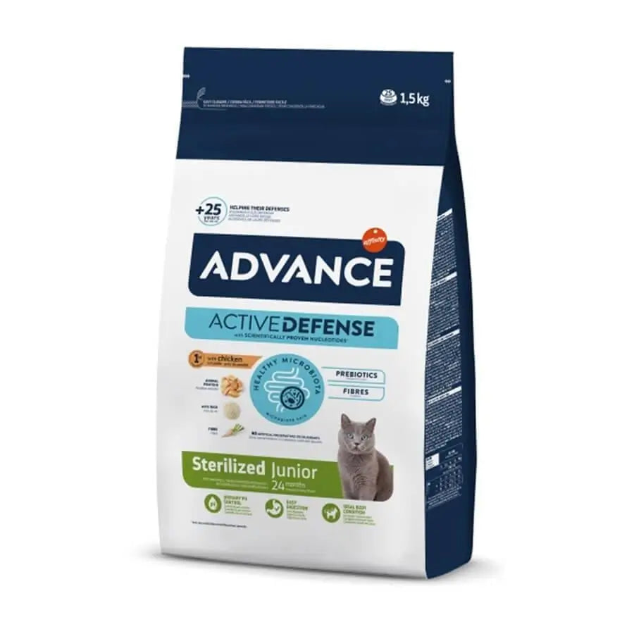 Advance Active Defense Kısırlaştırılmış Tavuklu Yavru Kedi Maması