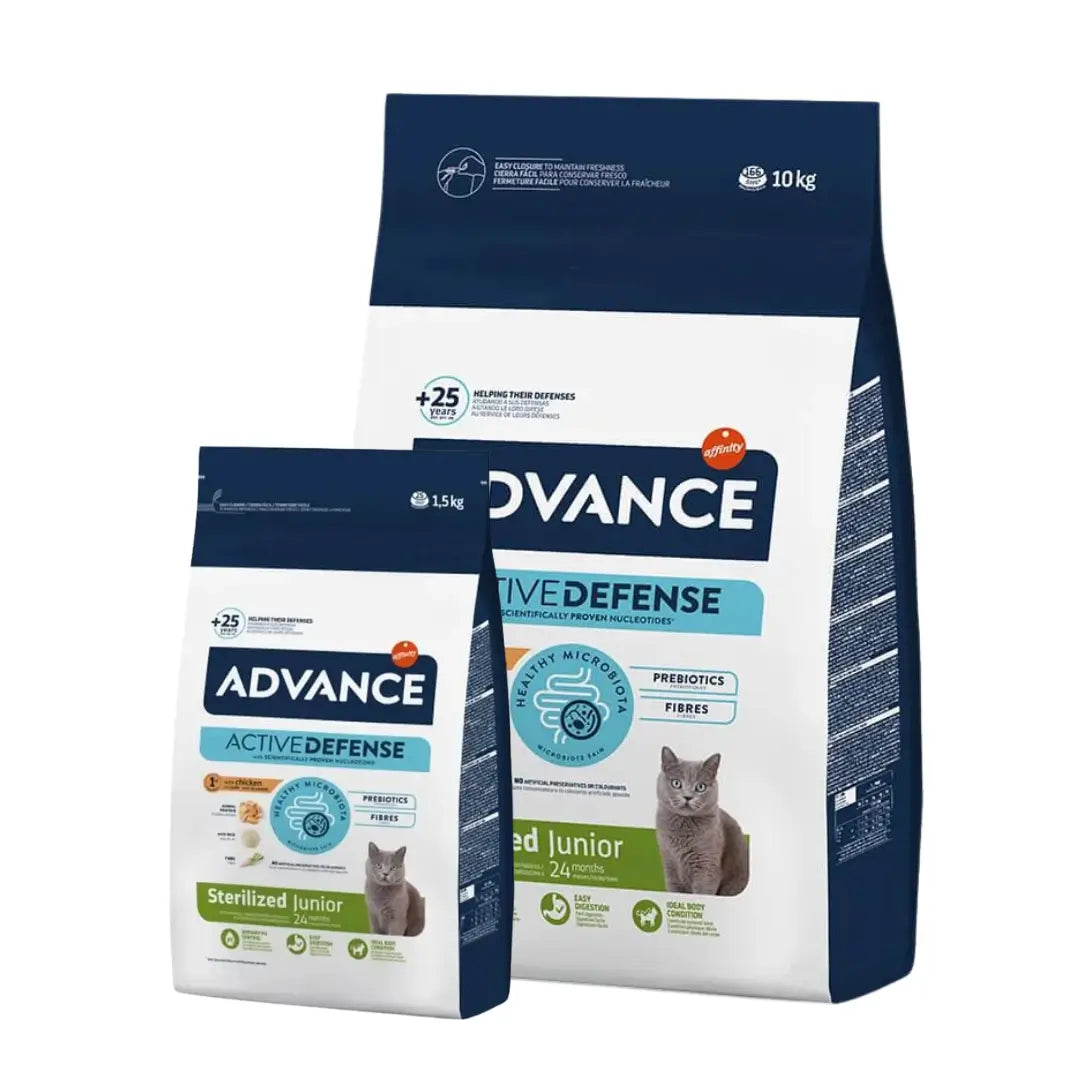 Advance Active Defense Kısırlaştırılmış Tavuklu Yavru Kedi Maması