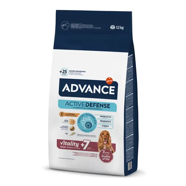 Advance Active Defense Tavuklu Orta Yaşlı Köpek Maması, 12kg