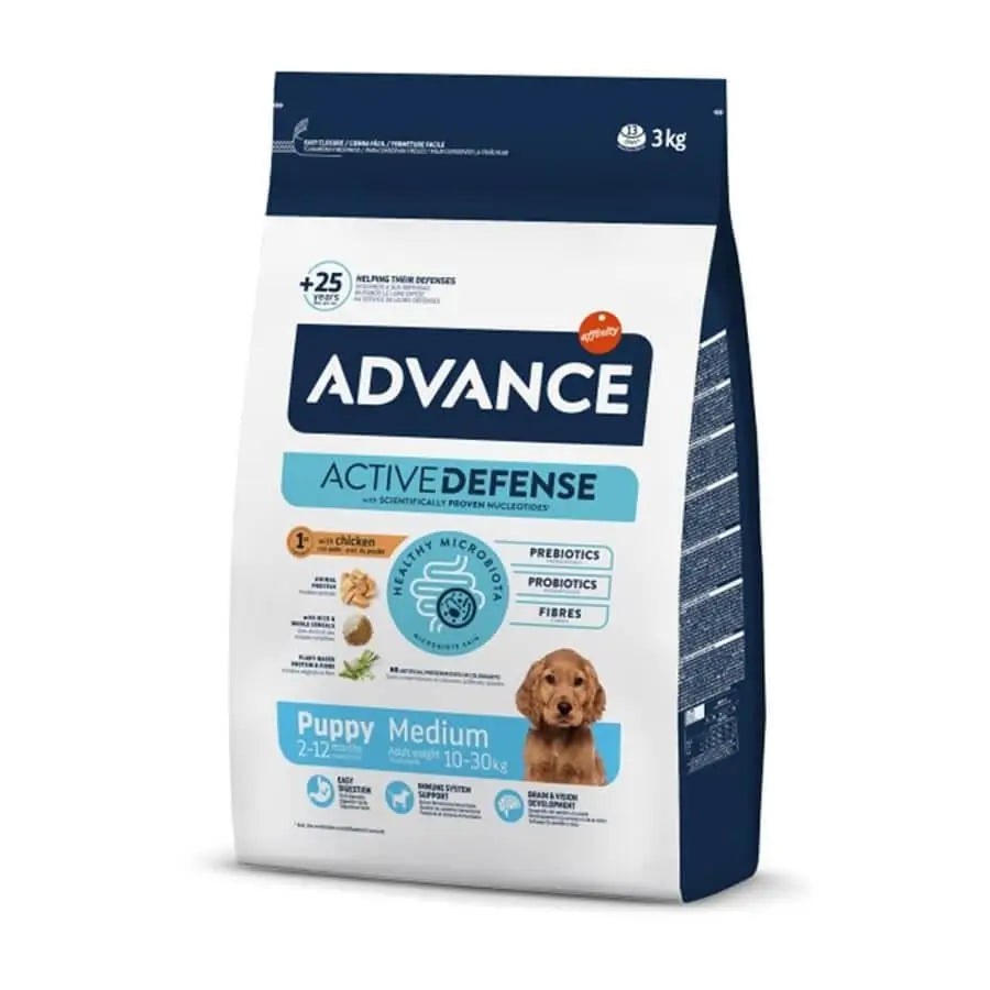 Advance Active Defense Tavuklu Orta Yavru Köpek Maması
