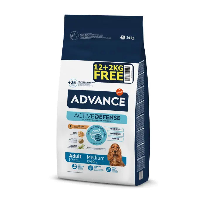 Advance Active Defense Tavuklu Orta Yetişkin Köpek Maması