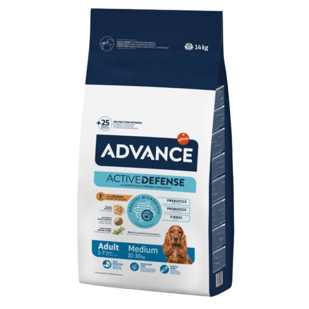 Advance Active Defense Tavuklu Orta Yetişkin Köpek Maması