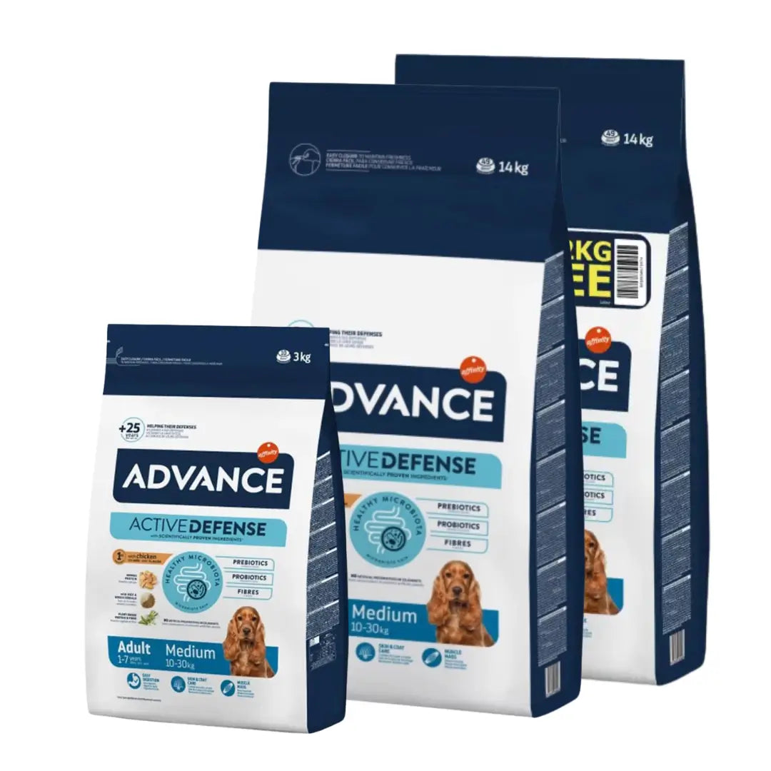 Advance Active Defense Tavuklu Orta Yetişkin Köpek Maması