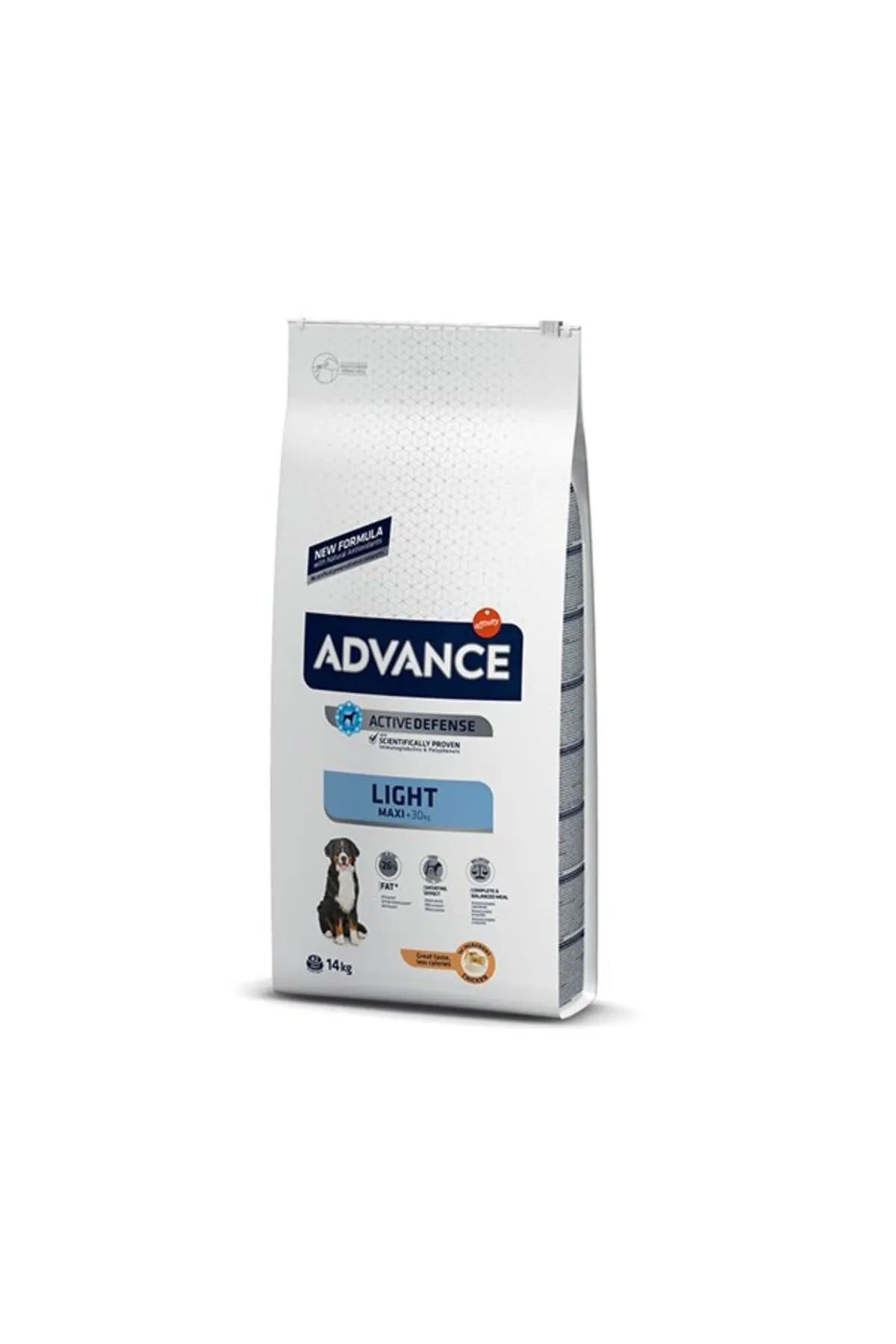 Advance Active Defense light Tavuk ve Pirinçli Büyük Yetişkin Köpek Maması