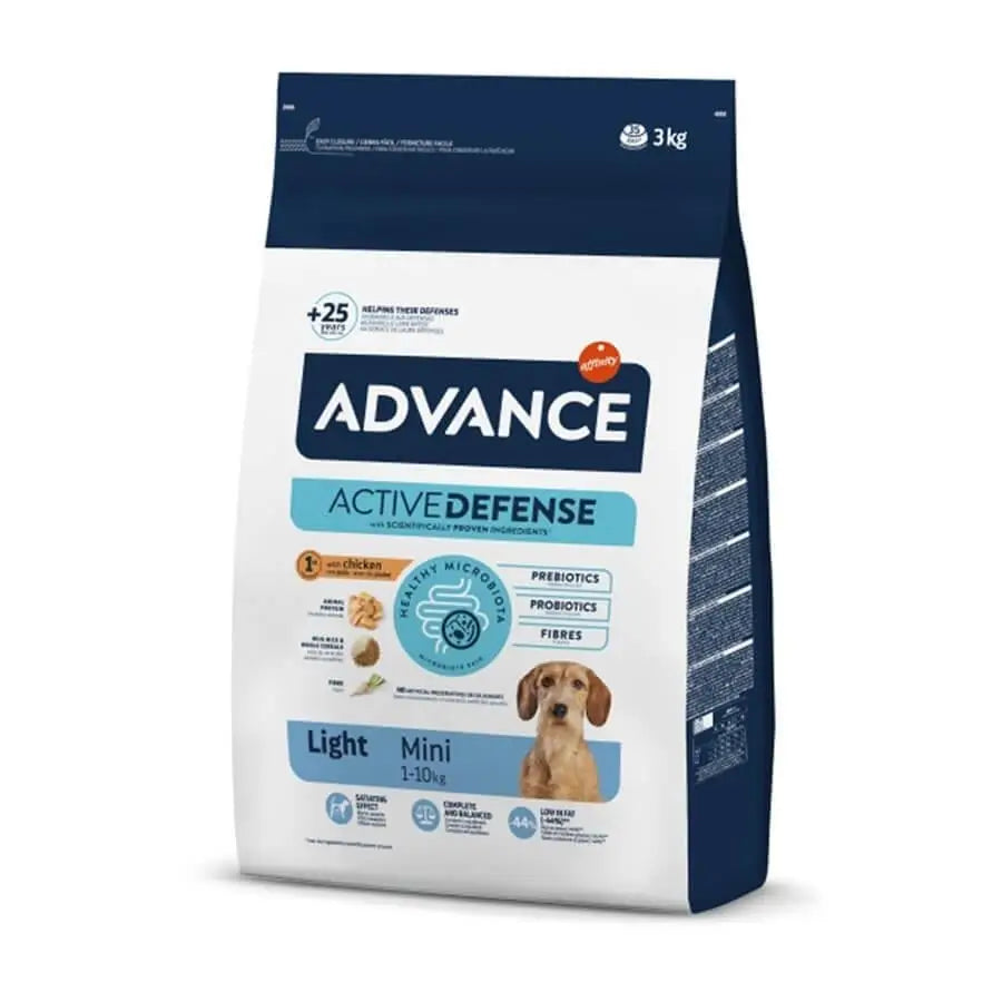 Advance Active Defense light Tavuklu Mini Yetişkin Köpek Maması, 3kg