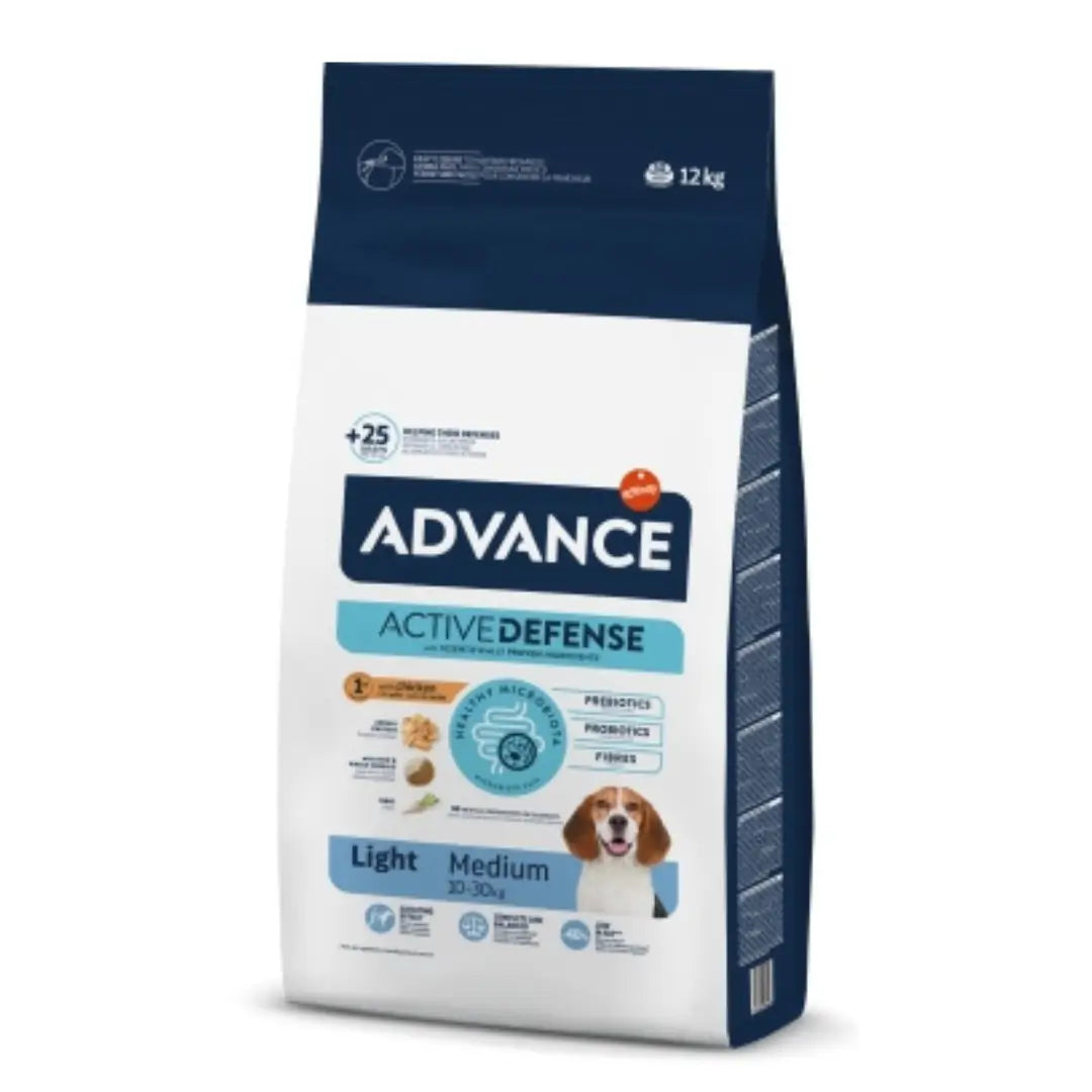 Advance Active Defense light Tavuklu Orta Yetişkin Köpek Maması