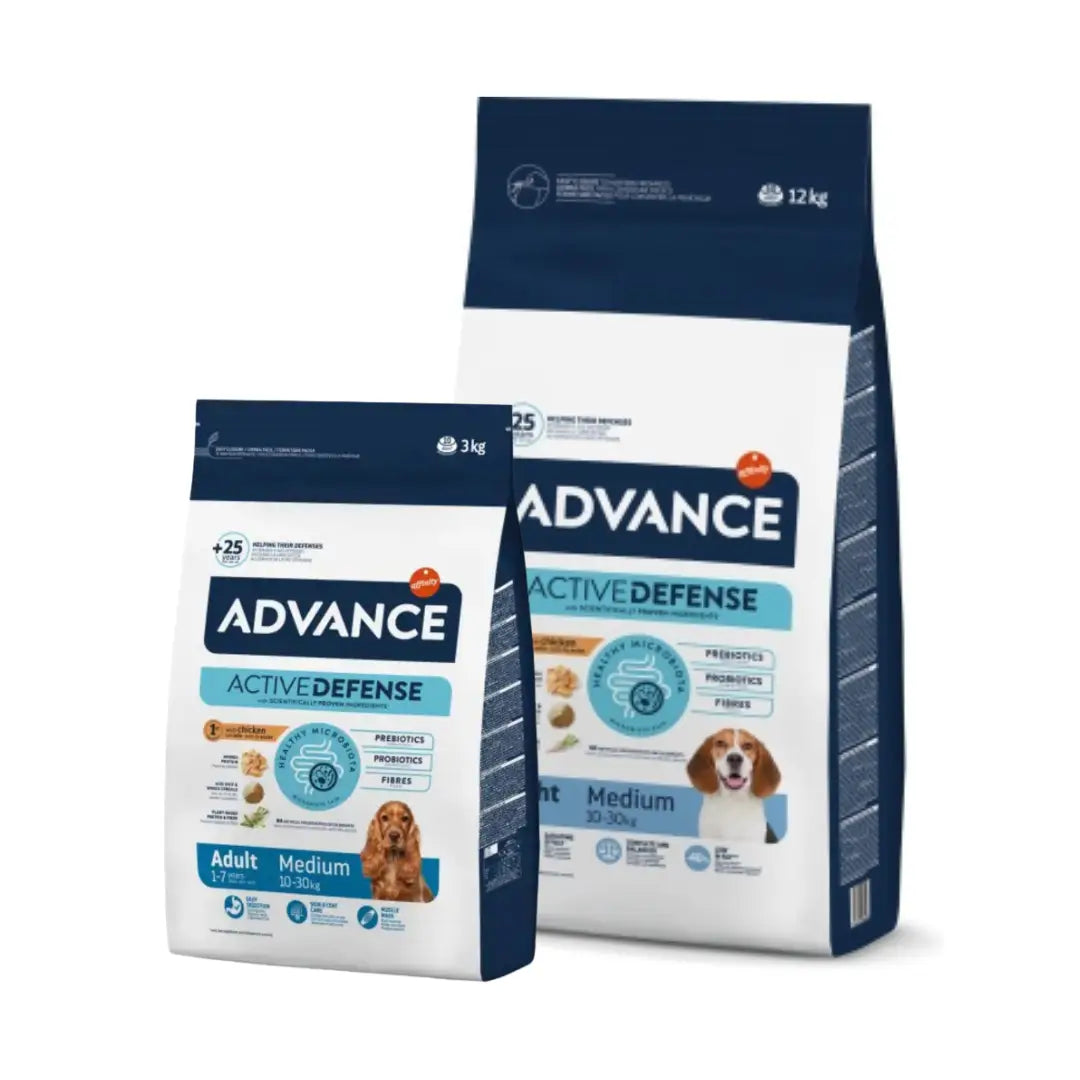 Advance Active Defense light Tavuklu Orta Yetişkin Köpek Maması