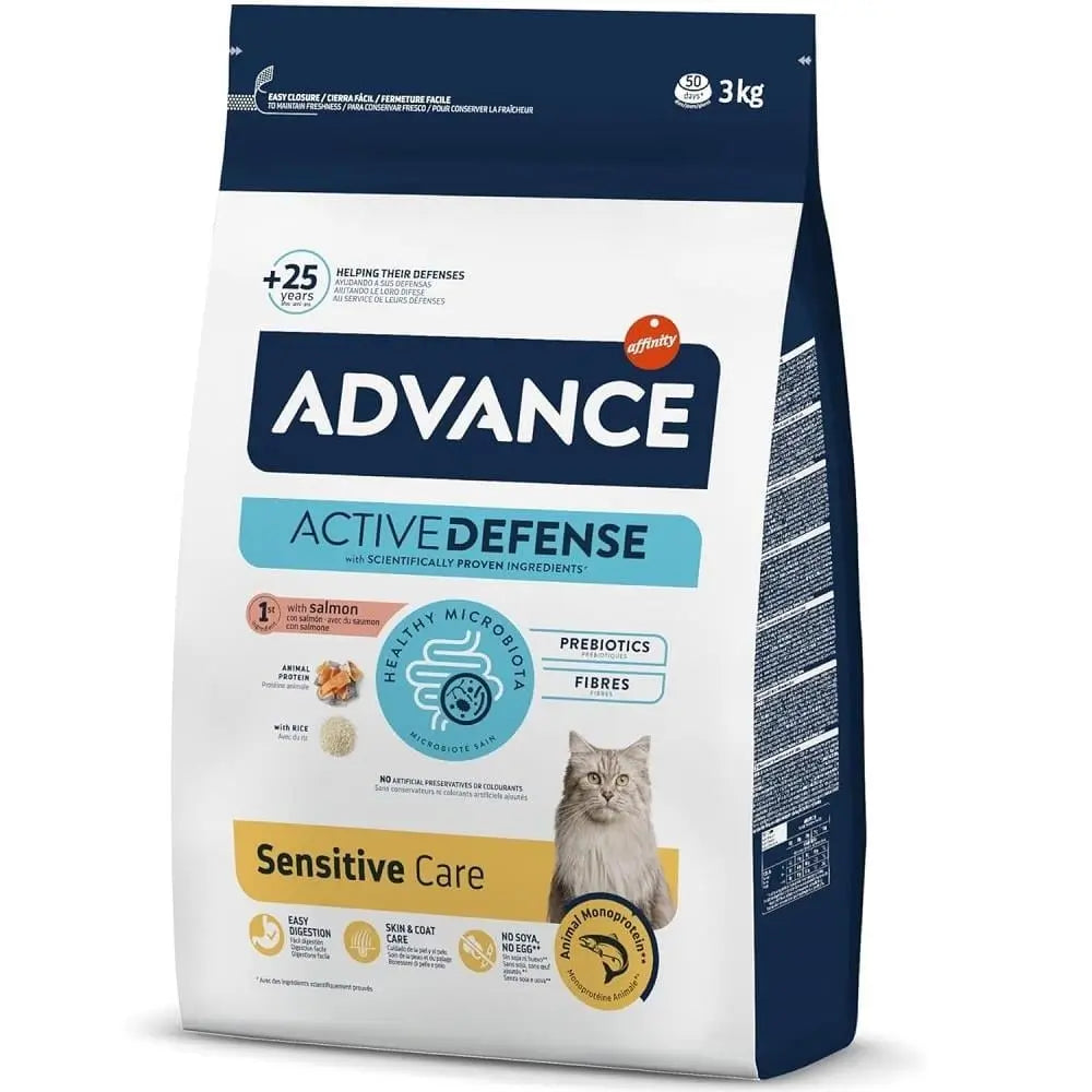 Advance Active Defense Kısırlaştırılmış Sensitive Care Somonlu Yetişkin Kedi Maması