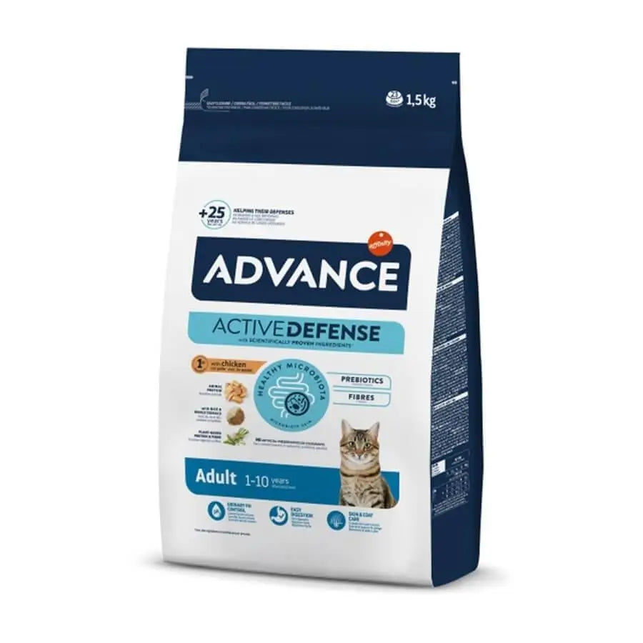 Advance Active Defense Tavuk ve Pirinçli Yetişkin Kedi Maması