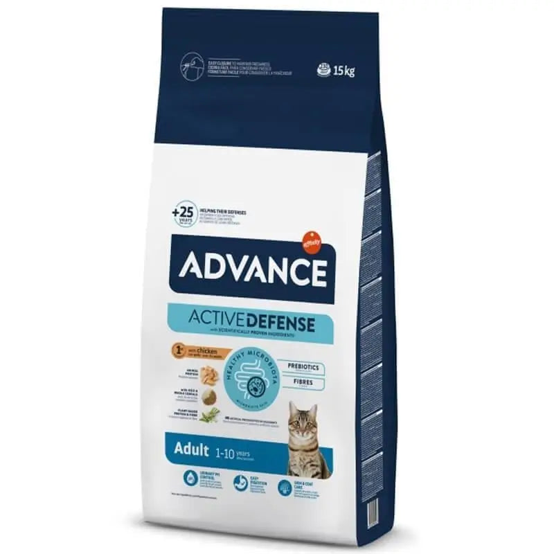Advance Active Defense Tavuk ve Pirinçli Yetişkin Kedi Maması