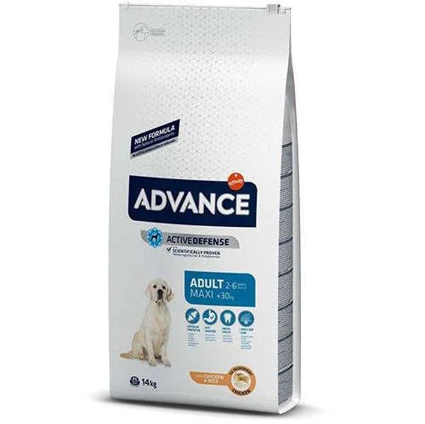 Advance Active Defense Tavuklu Büyük Yetişkin Köpek Maması, 14kg