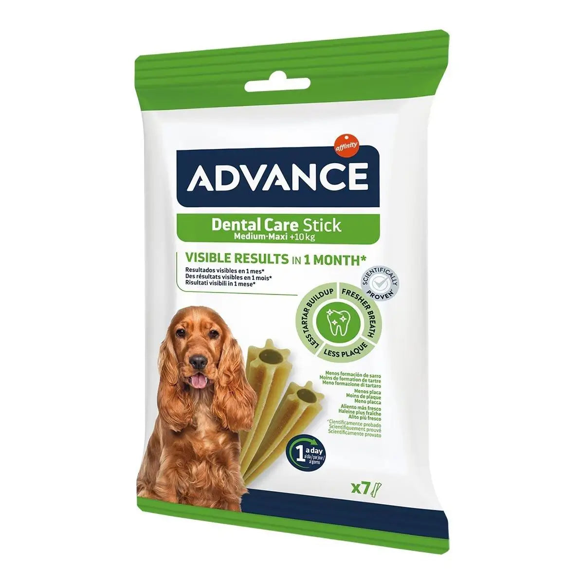 Advance Dental Care Yetişkin Köpek Stick Ödülü, 13 li Packet, 180g