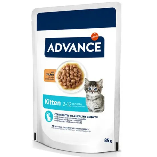 Advance Kitten Poach Yavru Kedi Yaş Maması, 85g