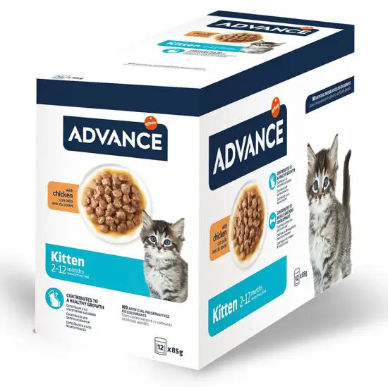 Advance Kitten Poach Yavru Kedi Yaş Maması, 85g