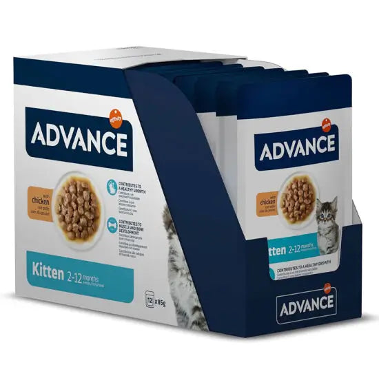 Advance Kitten Poach Yavru Kedi Yaş Maması, 85g
