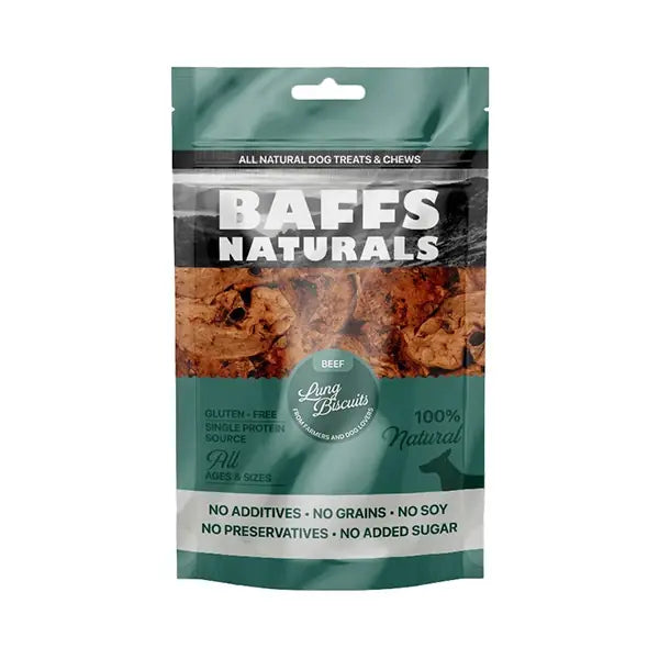 Baffs Naturals Dana Ciğerli Köpek Bisküvi Maması, 100 g