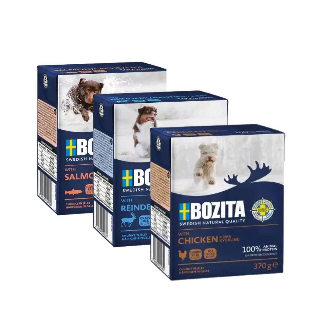 Bozita Jöle İçinde Yetişkin Yaş Köpek Yaş Maması, 370 g