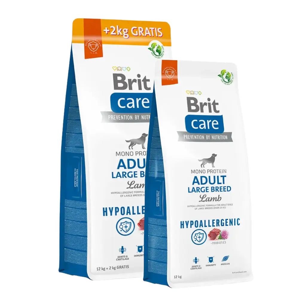 Brit Care Adult Hypo-Allergenic Kuzu Etli Tahılsız Büyük Yetişkin Köpek Maması