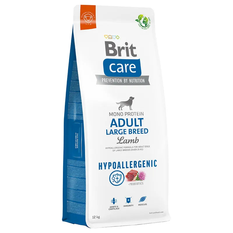 Brit Care Adult Hypo-Allergenic Kuzu Etli Tahılsız Büyük Yetişkin Köpek Maması