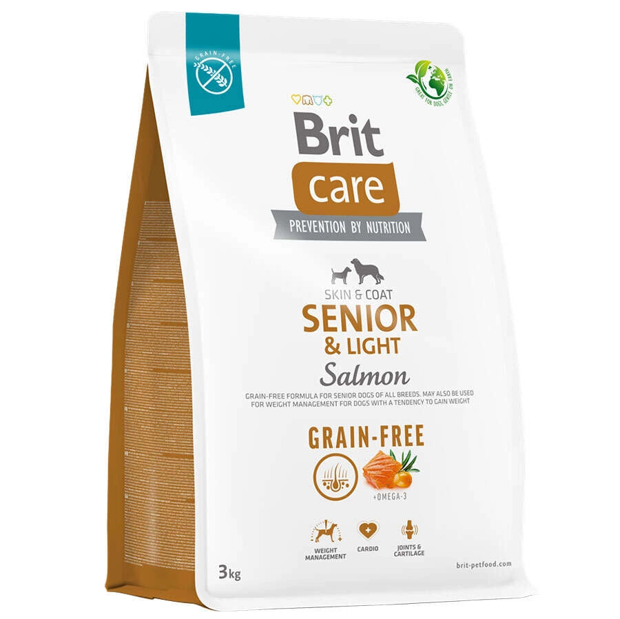 Brit Care Senior & Light Somonlu Tahılsız Yaşlı Köpek Maması