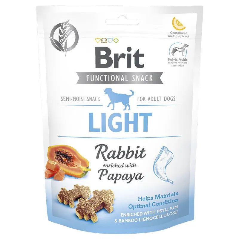 Brit Care Light Tavşanlı Tahılsız Yetişkin Köpek Ödül Maması, 150g