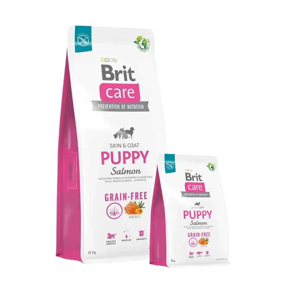 Brit Care Puppy Deri ve Tüy Sağlığı Somonlu Tahılsız Yavru Köpek Maması