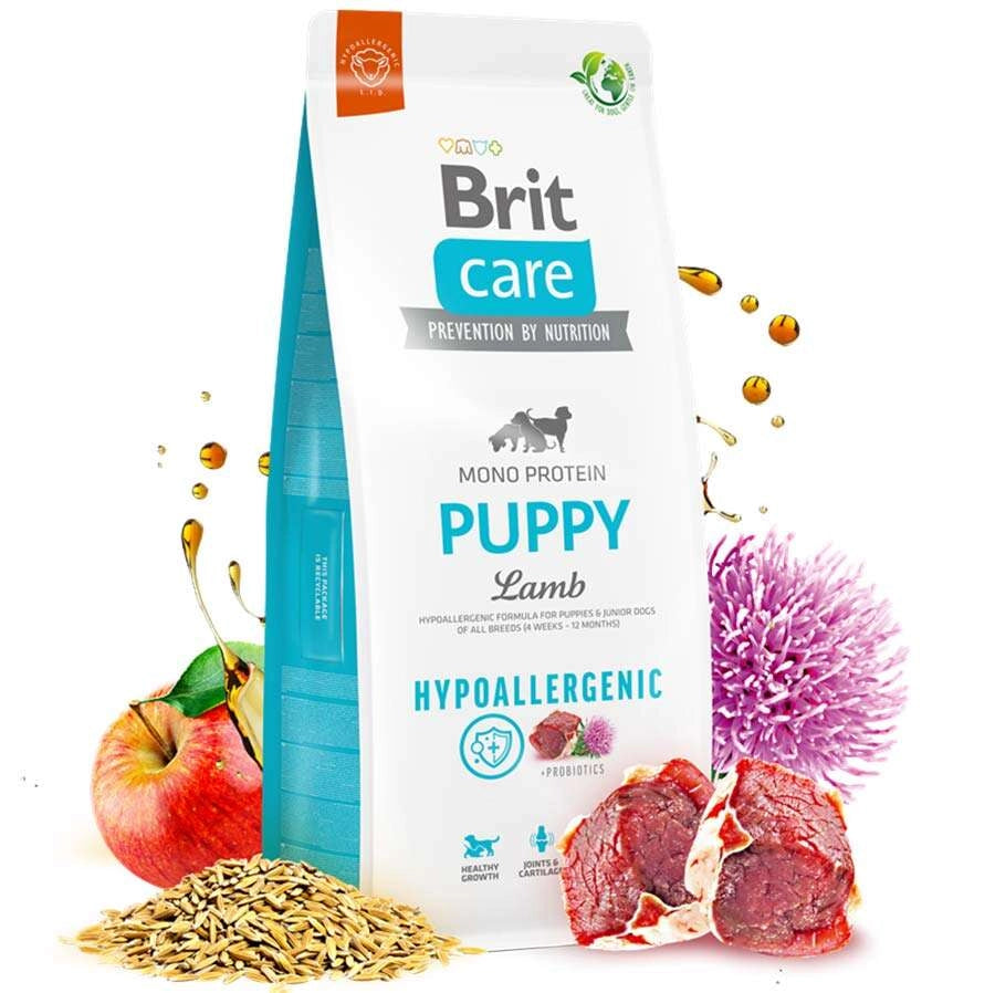Brit Care Puppy Hypo-Allergenic Kuzu Eti Tahılsız Yavru Köpek Maması