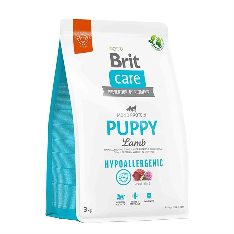 Brit Care Puppy Hypo-Allergenic Kuzu Eti Tahılsız Yavru Köpek Maması