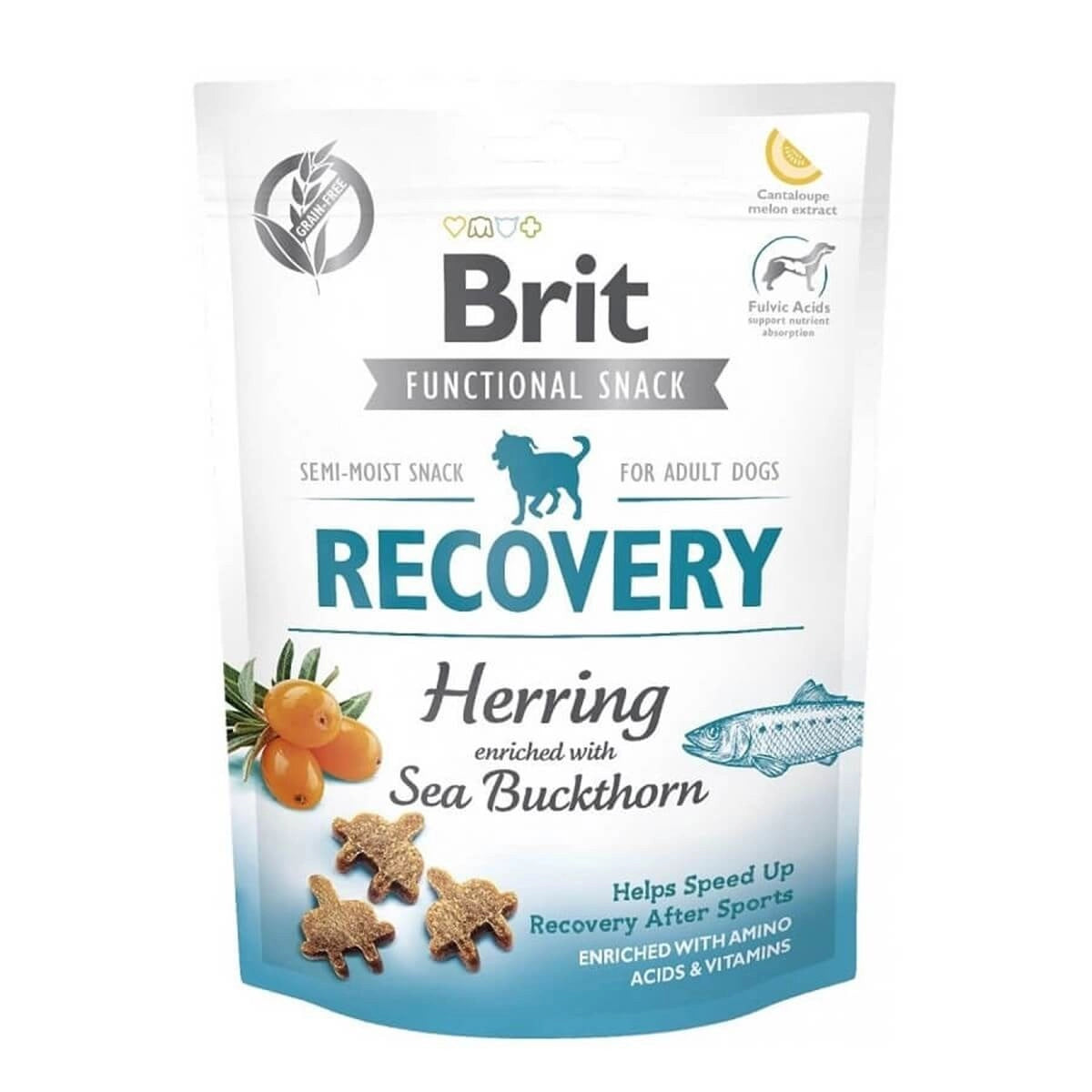 Brit Care Recovery Ringa Balıklı Tahılsız Yetişkin Köpek Ödül Maması, 150g
