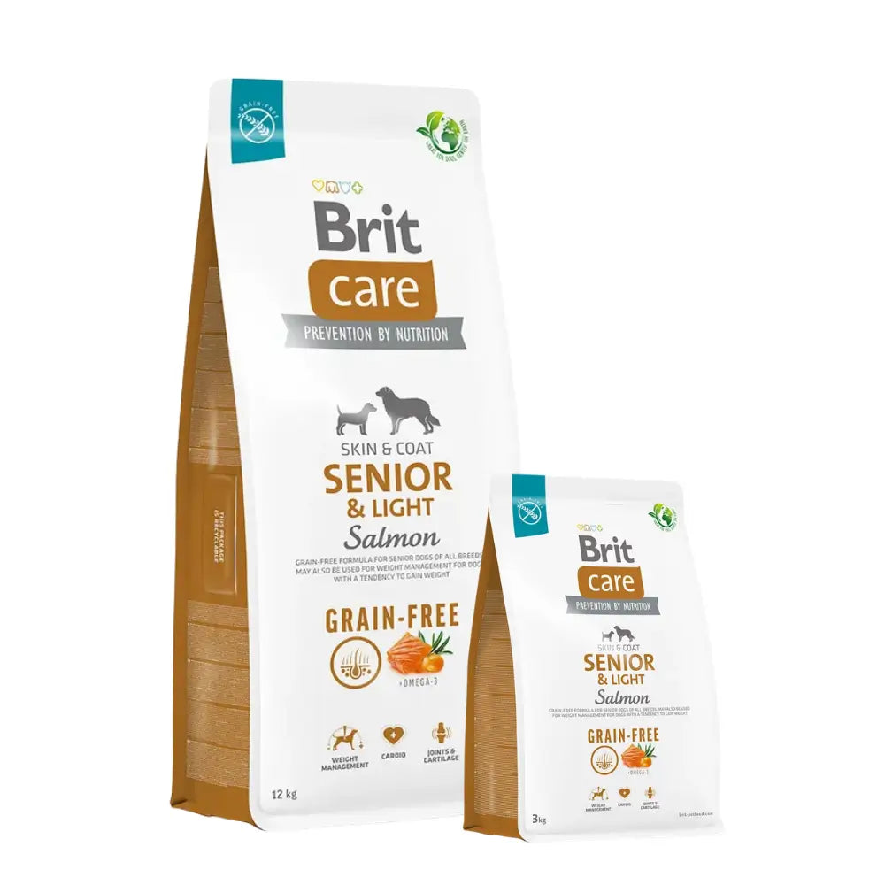 Brit Care Senior & Light Somonlu Tahılsız Yaşlı Köpek Maması
