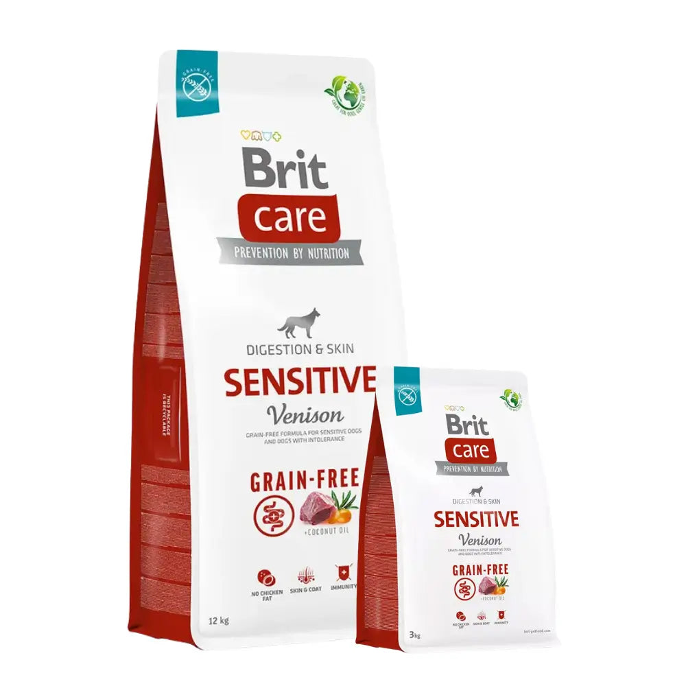Brit Care Sensitive Digestion & Skin Geyik Etli Tahılsız Yetişkin Köpek Maması