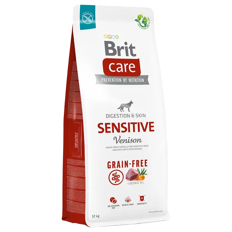 Brit Care Sensitive Digestion & Skin Geyik Etli Tahılsız Yetişkin Köpek Maması