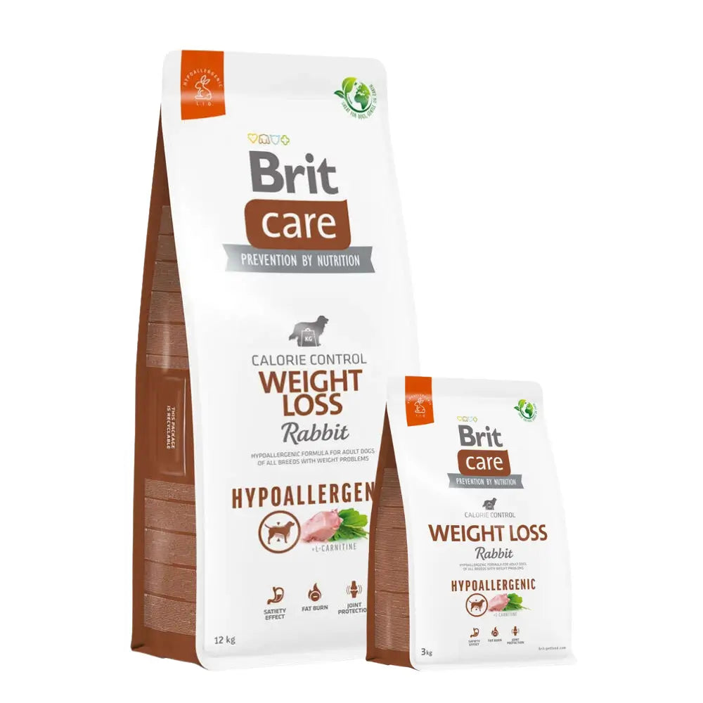 Brit Care Weight Loss Hypo-Allergenic Kilo Dengeleyici Tavşanlı Tahılsız Yetişkin Köpek Maması
