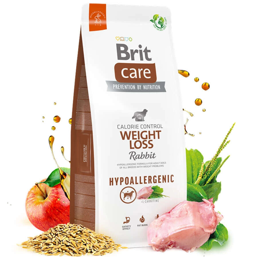 Brit Care Weight Loss Hypo-Allergenic Kilo Dengeleyici Tavşanlı Tahılsız Yetişkin Köpek Maması