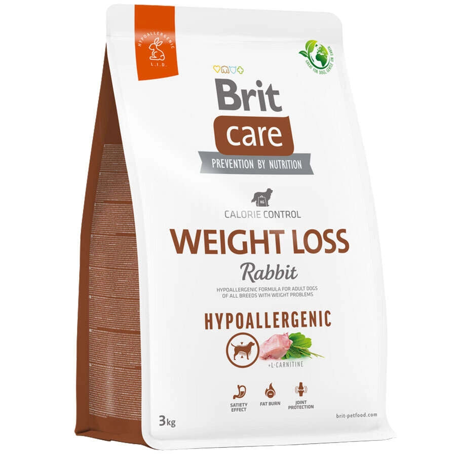 Brit Care Weight Loss Hypo-Allergenic Kilo Dengeleyici Tavşanlı Tahılsız Yetişkin Köpek Maması