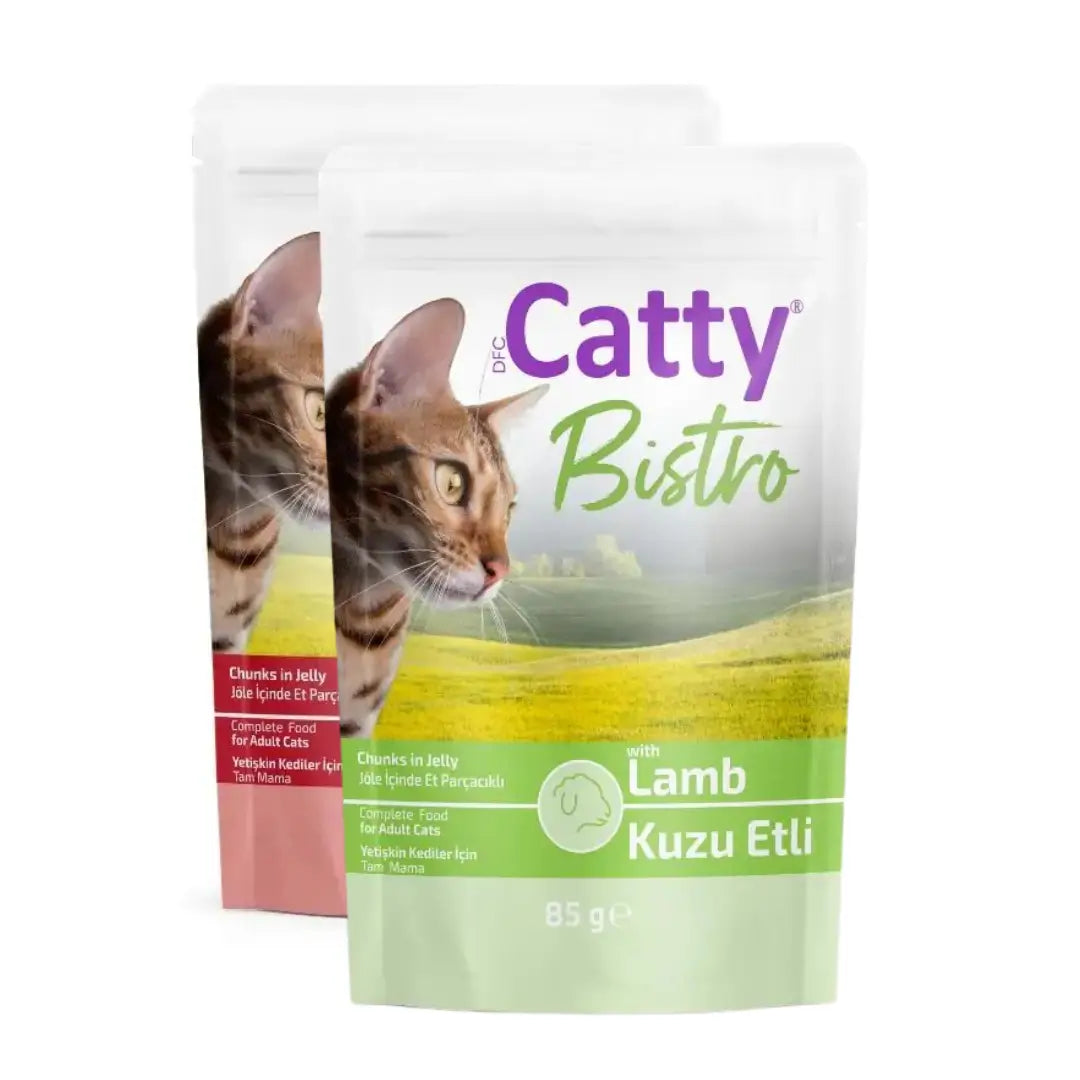 Catty Bistro Jöle İçinde Yetişkin Kedi Yaş Maması, 85 g