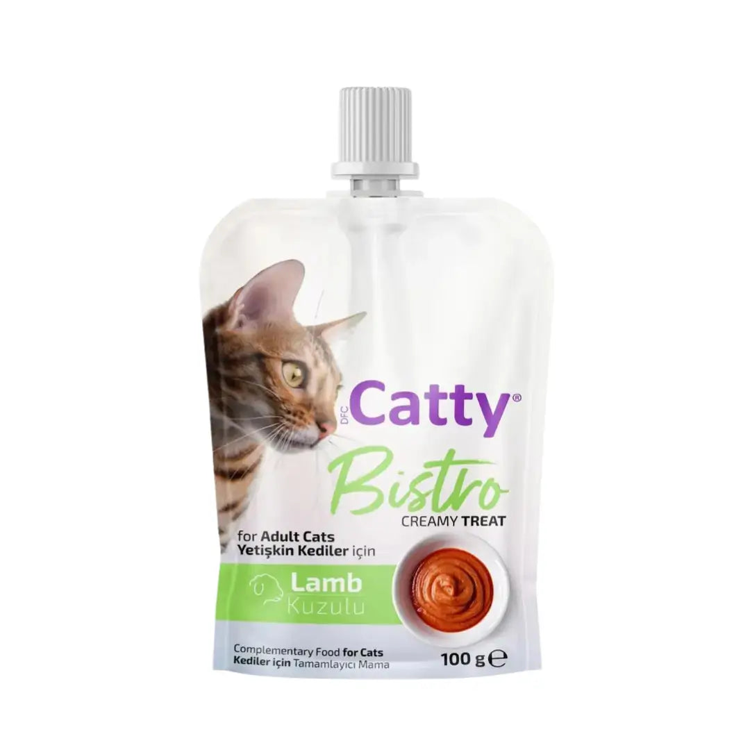 Catty Bistro Yetişkin Krema Kedi Ödül Maması, 100 g
