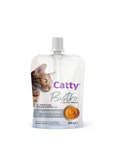 Catty Bistro Yetişkin Krema Kedi Ödül Maması, 100 g