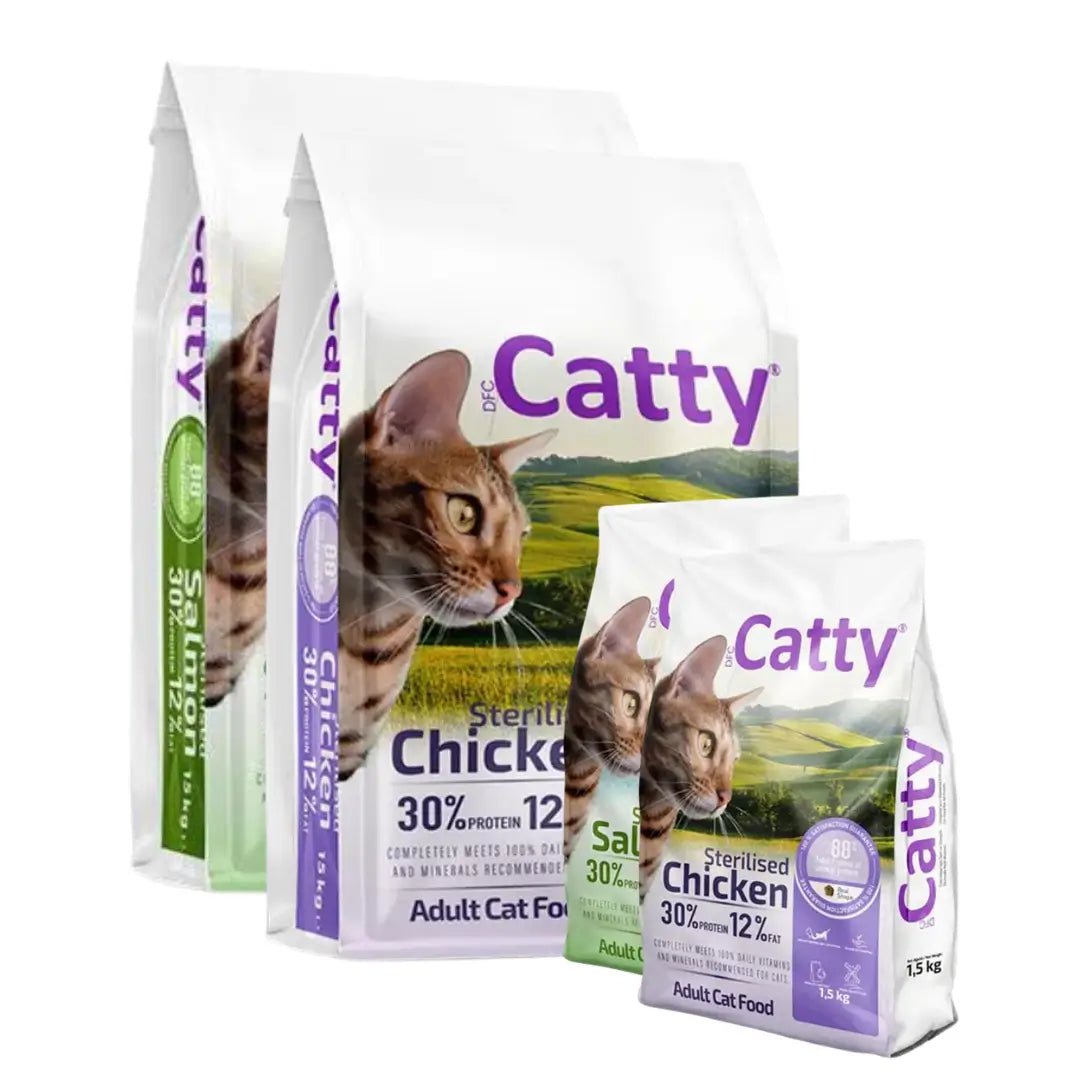 Catty Kısırlaştırılmış Yetişkin Kedi Maması