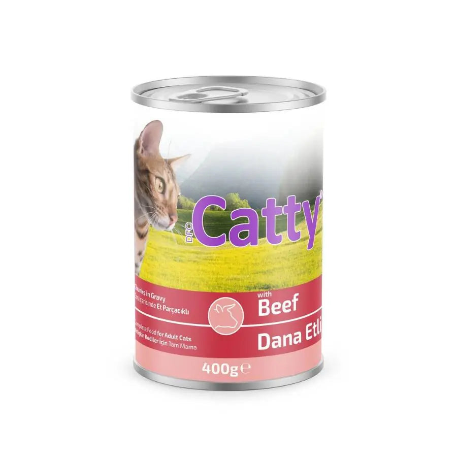 Catty Sos İçinde Yetişkin Kedi Konserve Maması, 400 g