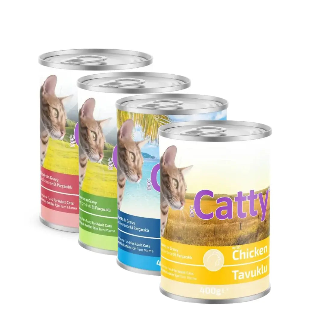 Catty Sos İçinde Yetişkin Kedi Konserve Maması, 400 g