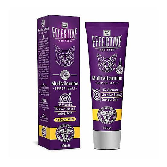 Delibon Effective Multivitamin Desteği Kedi Malt, 100 g