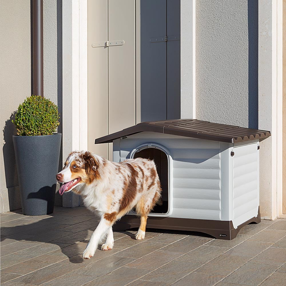 Ferplast Dog Villa Plastik Köpek Kulübe, Size: 90