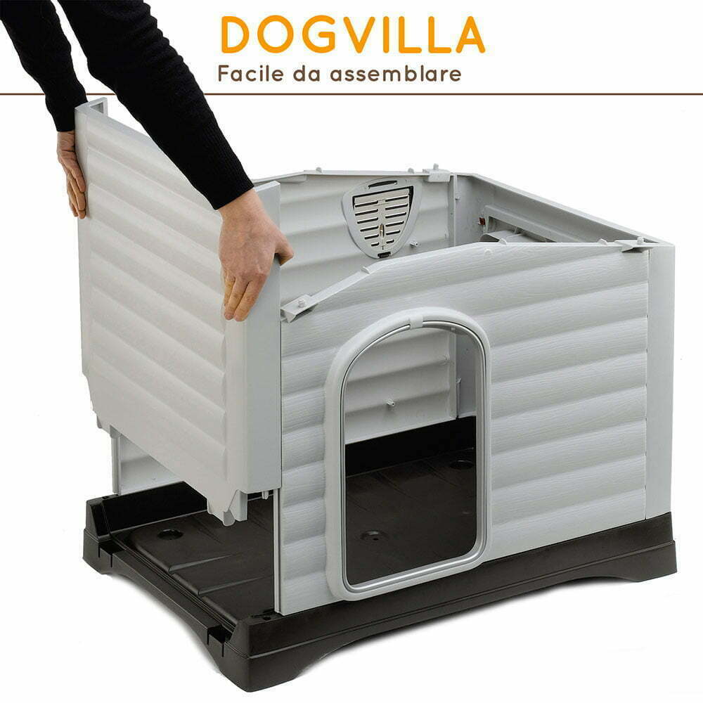 Ferplast Dog Villa Plastik Köpek Kulübe, Size: 110